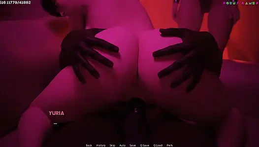 Shamandev'in arzu gölgeleri - genç Yuria zenciyle sikiliyor: resmi ilk büyük zenci sahnesi 56