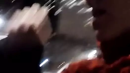 Karda dışarıda sevişmek