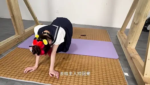 Denizci üniformalı jk+ eğitimi + kırbaçlama