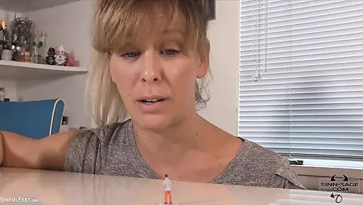 Annenin küçük çiş pantolonu