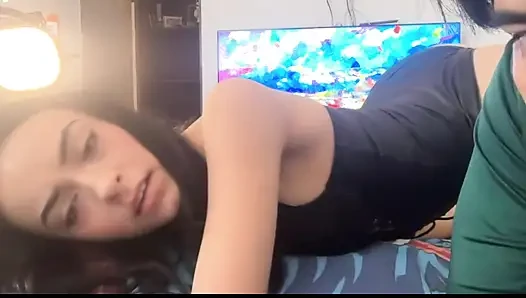 bir kadınla