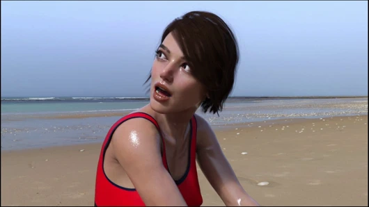 Kız arkadaşım Scarlett Julie ile koşuda kayboldu - kırmızı oda