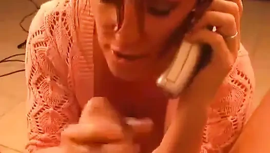 Telefonda oral seks