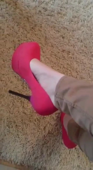 Yüksek topuk sallanıyor 3 feet cenneti