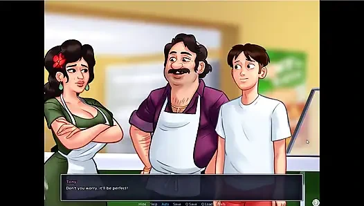 Yaz mevsimi efsanesi - Eva bebeğini doğurmuş ... Tony oradayken Johannes Maria'yi sikiyor