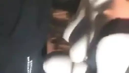 Bir çift kahrolası ve yüz içine phone cam