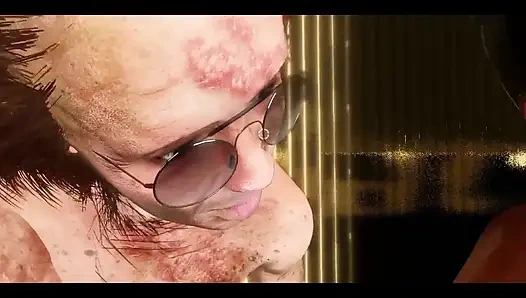 Coco love zenci sürtük yaşlı bir sarılan adam ve arkadaşlarıyla sikişiyor