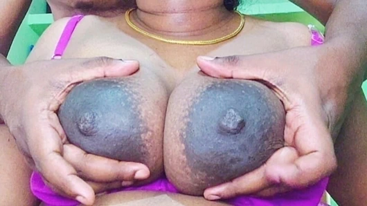 Indian aunty scared after seeing big dick husband