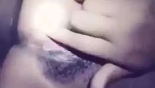 Desi girl rubbing pussy and asshole
