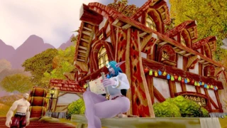 Gece elf domme onu beta erkek boynuzlamak