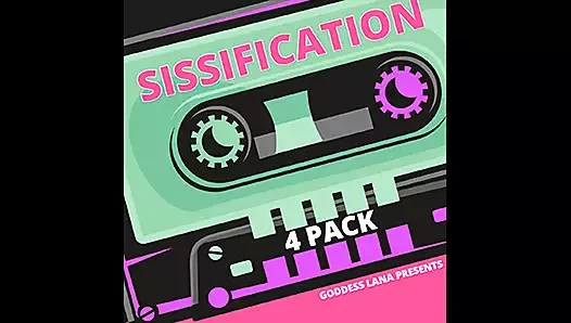 Sissification audio 4 pack yaraklar için eşcinsel ol
