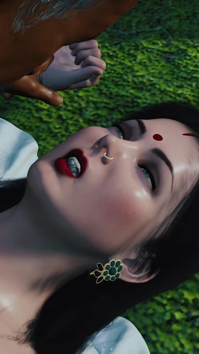 Father-in-law fucked his sexy daughter-in-law Savita in the farm | Clip 3