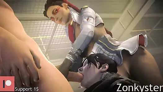 Zonkyster 3 boyutlu hentai derlemesi 29