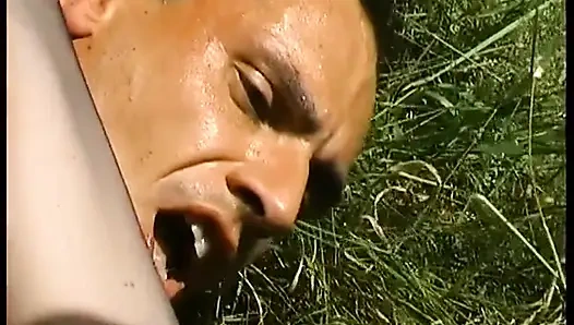 Açık havada iyi bir yarım düzine