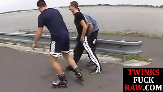 Twink amatör emme yarak ve veren artık kimse kullanmıyor içinde Üç yollu