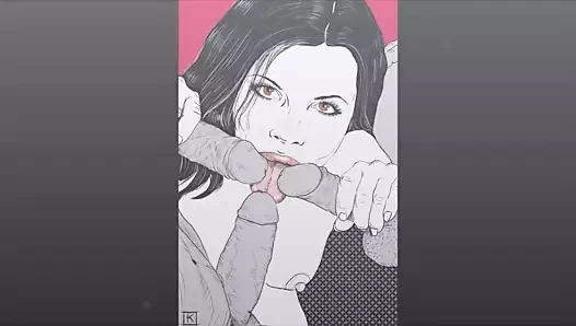 XXX Explicit Erotic Artworks by Kramer K.