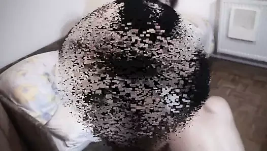 metresi alır KEDİ yaladı sonra uyanmak