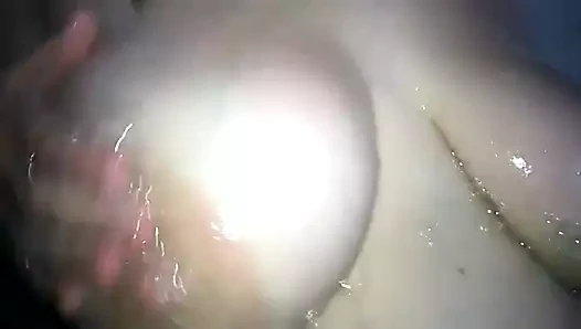 Başlarken benim büyük memeler tüm soapy içinde the duş