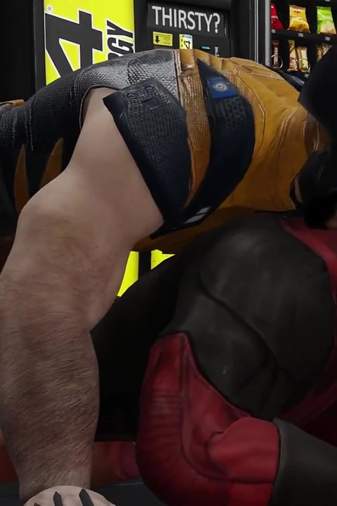 Bros (wolverine deadpool'u sikiyor)