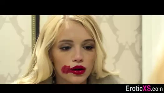 lezbiyen domina sürmek yüz