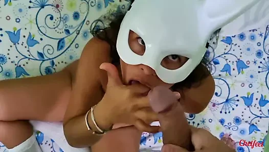 Kız arkadaşım aletimi boğazından aşağı alıyor