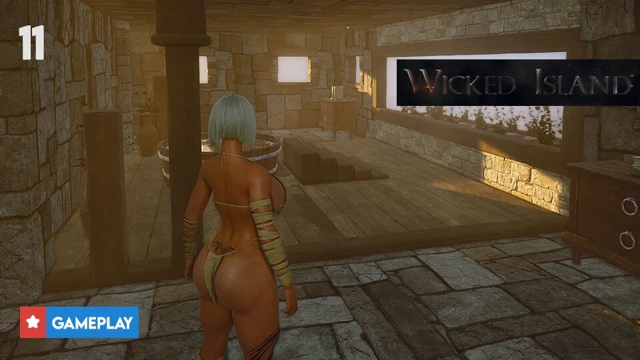 EP11: Stonehouse Upgrades: Wicked Island'da oda, banyo ve bronz silah üretiliyor