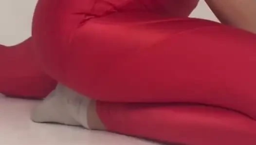 Deve toynağı tayt yoga teaser