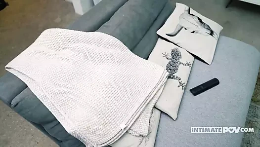 Kiraz öpücüğü duştan sonra samimi seks yapar - itspov