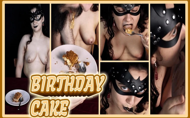 Я пожую и выплю ее торт на день рождения