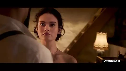 İstisna olarak Lily james