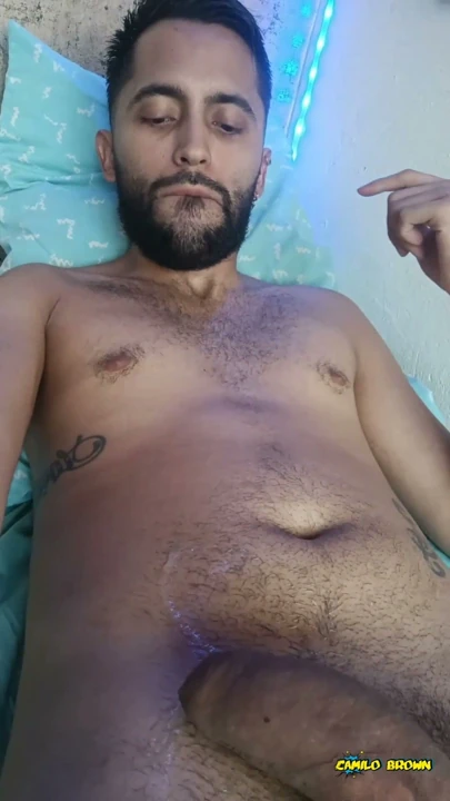 Camilo Brown CBT Büyük Sik Hızlı Taşak Tokatlama Mastürbasyon ve Döl Yeme | Bölüm 2