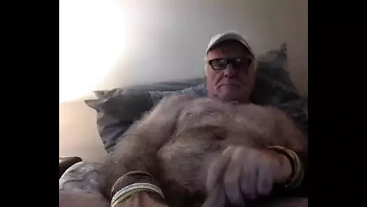 Webcam üzerinde büyükbaba gösterisi