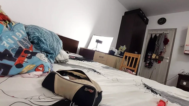 Sexy hair pussy wife tries on panties. Sexy wife workout at home naked. Amateur wife masturbates with her fingers in her pussy.