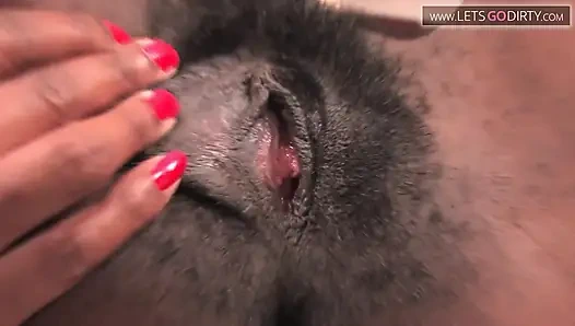 Обожаю трахать черную задницу