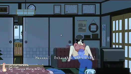 Hentai oyunu - büyük memeli evli kadın evde sert seks yapıyor