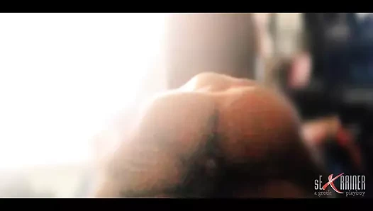 Güney Hintli aktrisin büyük götüne şaplak atıyor