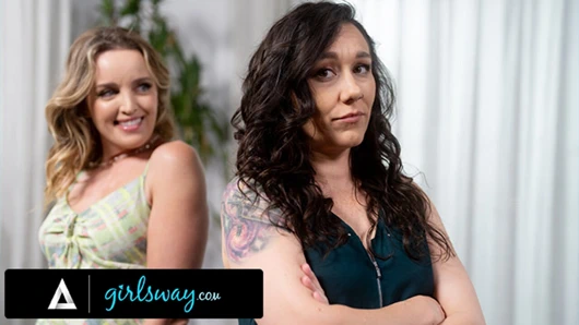 Girlsway - üzgün orta yaşlı seksi kadın Sinn Sage muhteşem komşu Charlie Forde'un flört denemelerini yanlış okuyor