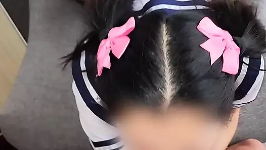 Ders başlamadan önce A+ nasıl alınıyor. Domuz kuyruklu oral seks