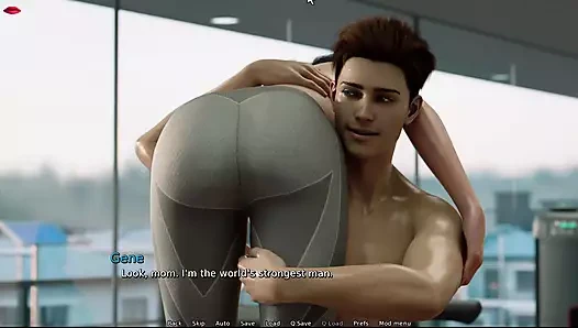 Bayan Denvers 8 Gene ve Wanda spor salonunda harika bir egzersiz yaptı