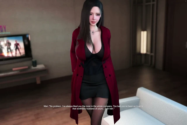 A Desperate Wife Makes a Deal with Her Boss to Save Her Husband - 3D Animation 4K