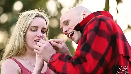 Eve doğru bağlı bölüm 3: Charlie Forde, Finley Kay,   Caleb Arcane ile başıboş seks