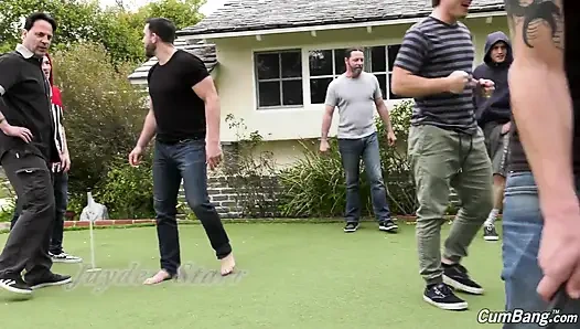 Bekarlığa veda grup seks partisi - Jayden Starr