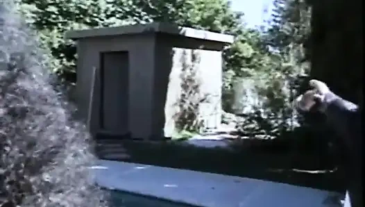 Götte amcıkta büyük siyah yarak