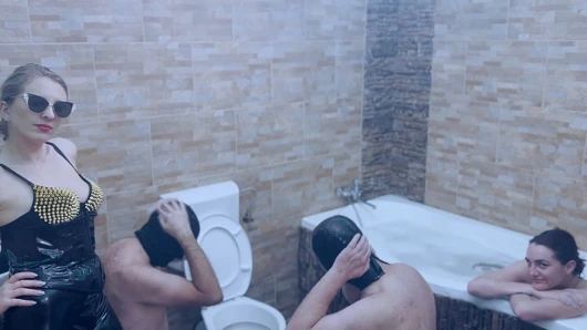 Aşırı tuvalet aşağılaması - yüzünü tuvaletimde yıka - 767 - sahibe zeida maitresse luciferia