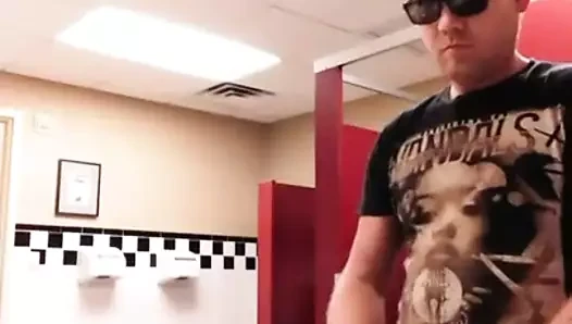 Hotel Janitor caught me jerkin