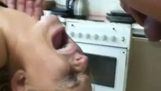 Yüz kahrolası the Hollandalı sarışın sürtük sert