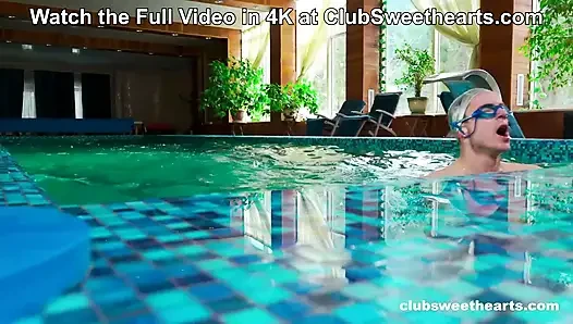 ClubSweethearts'ta luna lynx, tanya ray, willy regal ile havuzda sıçrama bölüm 2