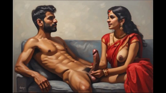 Üvey anne ve üvey oğlunun arkadaşları desi orta yaşlı seksi kadınla sikişiyor