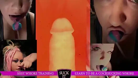 Seni kadın kılıklı bir yarak emiciye dönüştürerken taze ooey goey külotunu kokla