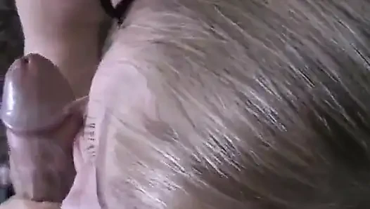 Kötü seksi melanie yarağa tapıyor